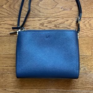 Lo & Sons Navy Pearl Purse